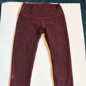 Fleo Burgundy Women's Leggings